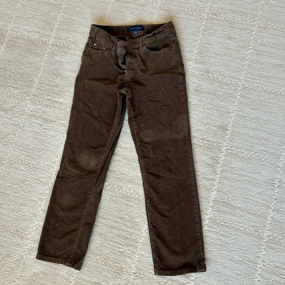 Tommy Hilfiger Women’s Corduroy Pants - cropped straight leg